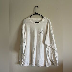 Brixton White Long Sleeve Men's Shirt